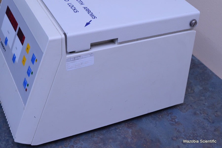 ABBOT LABORATORY CENTRIFUGE MODEL 3531 WITH HERAEUS SEPATECH ROTOR