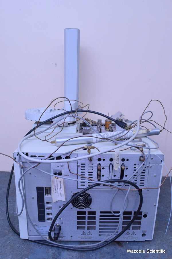 THERMOQUEST CHROMATOGRAPH SYSTEM MODEL TRACE-GC 2000 WITH AUTOSAMPLER INJECTOR