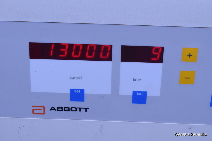 ABBOT LABORATORY CENTRIFUGE MODEL 3531 WITH HERAEUS SEPATECH ROTOR