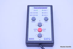 INCHWORM EXFO 8200 MOTOR CONTROLLER  SINGLE AXIS FOR MICROMANIPULATOR WITH 8005
