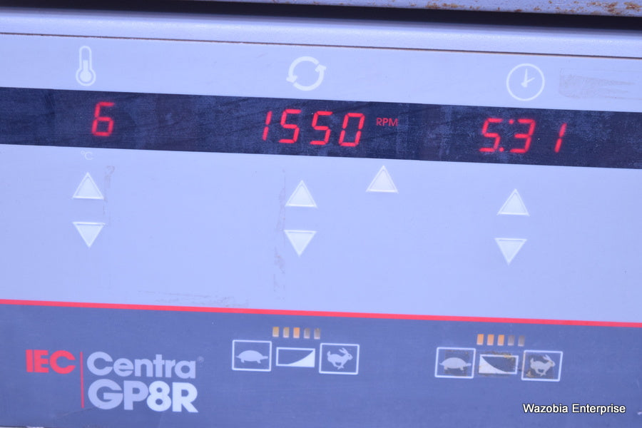 IEC CENTRA GP8R CENTRIFUGE W/ IEC 7000RPM ROTOR