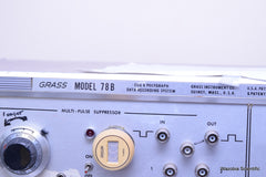 GRASS INSTRUMENT MODEL 78B EEG & POLYGRAPH DATA RECORDING SYSTEM AM7 7P511 AMPLI