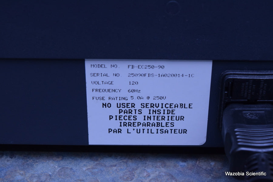 E-C APPARATUS EC250-90 ELECTROPHORESIS POWER SUPPLY FB-EC250-90