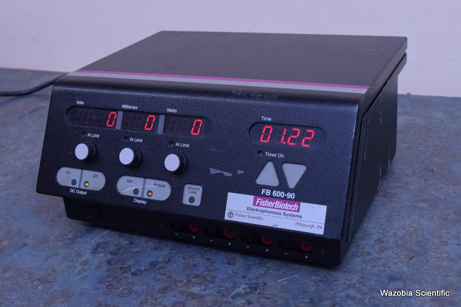 FISHER SCIENTIFIC ELECTROPHORESIS POWER SUPPLY FB 600-90