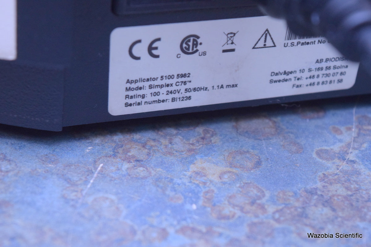 SIMPLEX C76 AUTOMATED APPLICATOR – Wazobia Enterprise