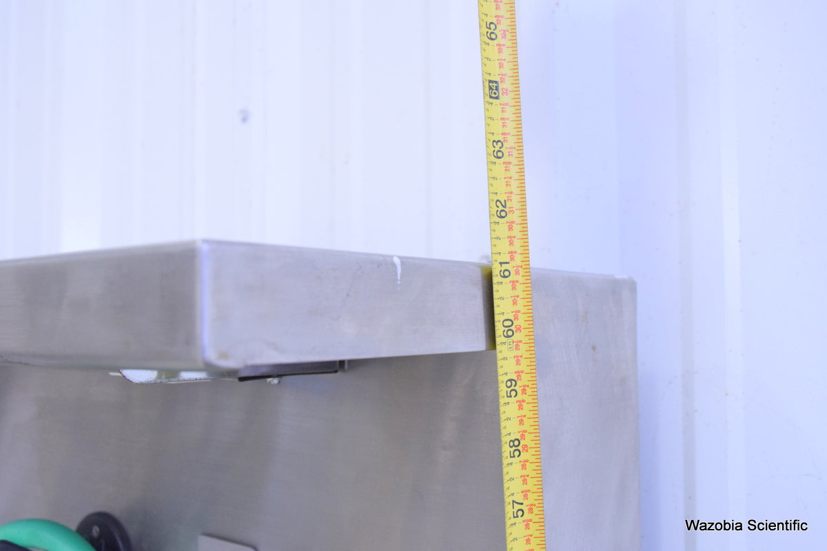 MORTECH MANUFACTURING AUTOPSY STATION LEFT SINK 1036-7 WITH INSINKERATOR SS50-26