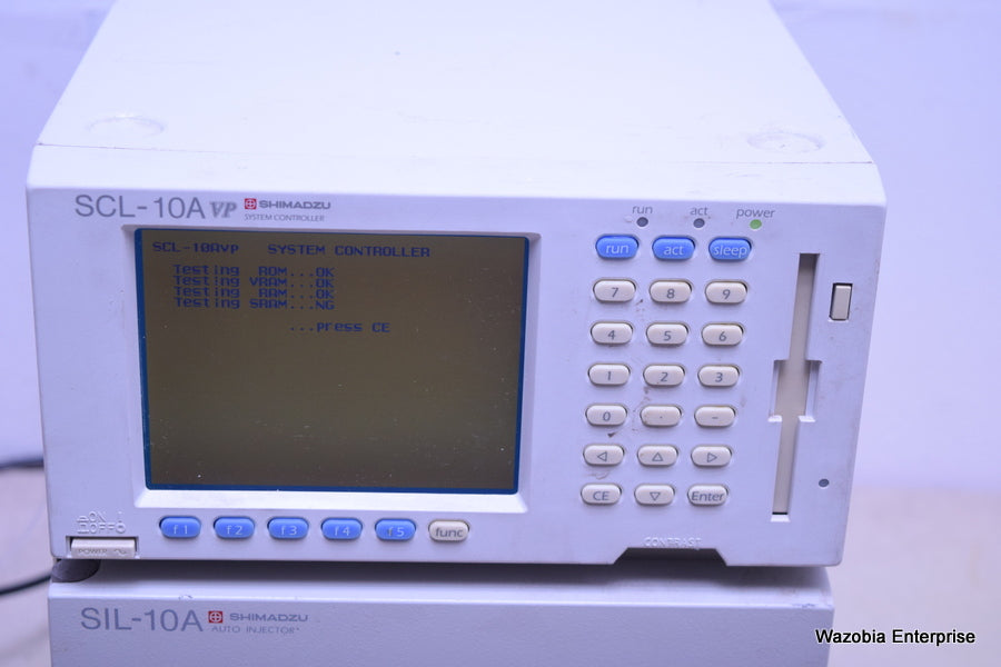 SHIMADZU AUTO INJECTOR SIL-10A WITH SYSTEM CONTROLLER SCL-10A VP