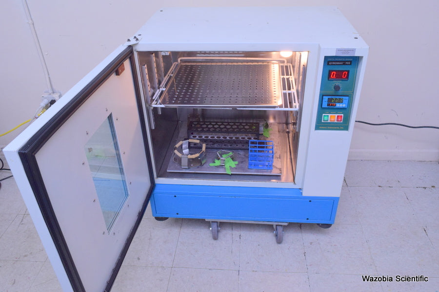 AMEREX INSTRUMENTS ORBITAL INCUBATOR SHAKER GYROMAX 703