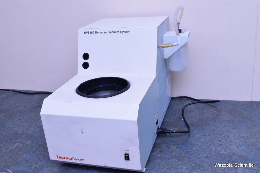 THERMO SAVANT UVS400 COLD TRAP UNIVERSAL VACUUM SYSTEM