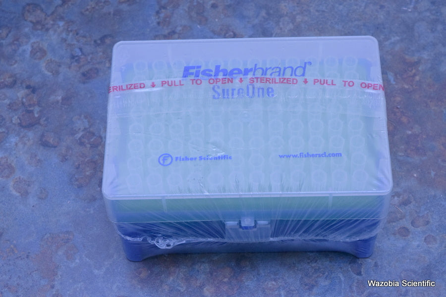 2 FISHER SCIENTIFIC FISEHRBRAND SUREONE FINNTIP 200 EXT STERILE CAT. 9400133