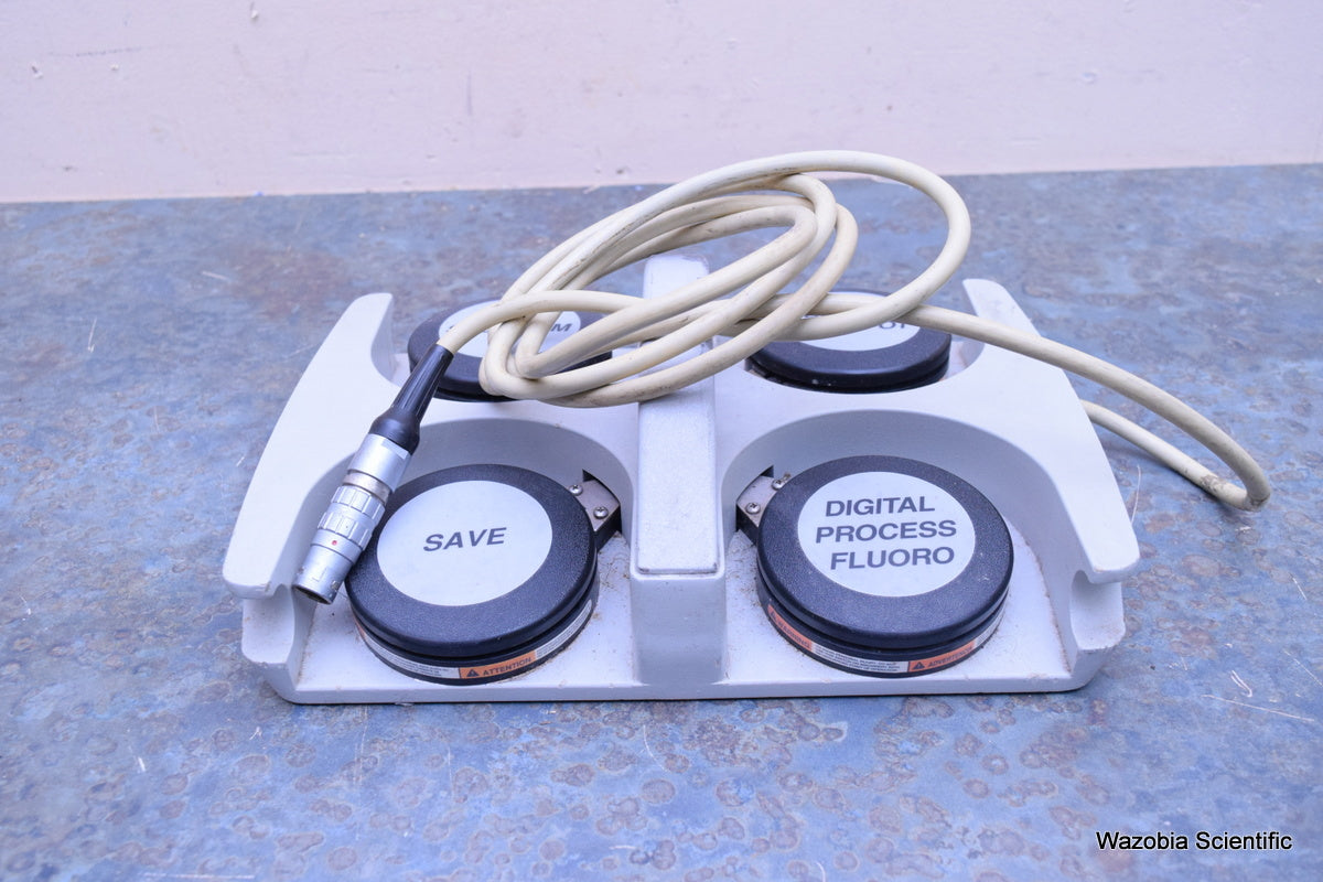 IPX7 00-878550 A099618 FOOTSWITCH  4 PEDAL  FOR OEC UROVIEW 2600 X-RAY