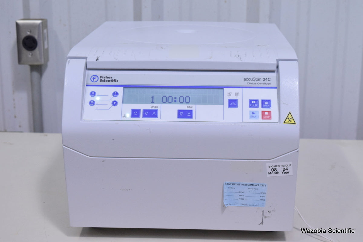 FISHER SCIENTIFIC ACCUSPIN 24C CLINICAL CENTRIFUGE