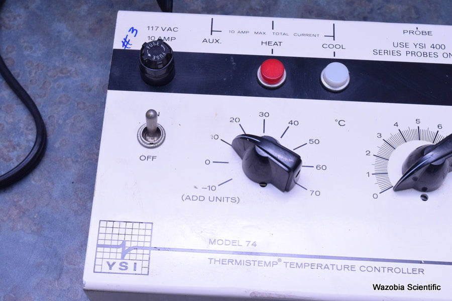 YSI THERMISTEP TEMPERATURE CONTROLLER MODEL 74