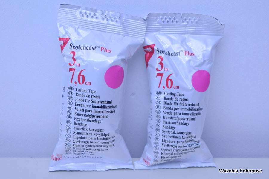 LOT OF 2 3M SCOTCHCAST PLUS 3in 7,6cm REF 82003