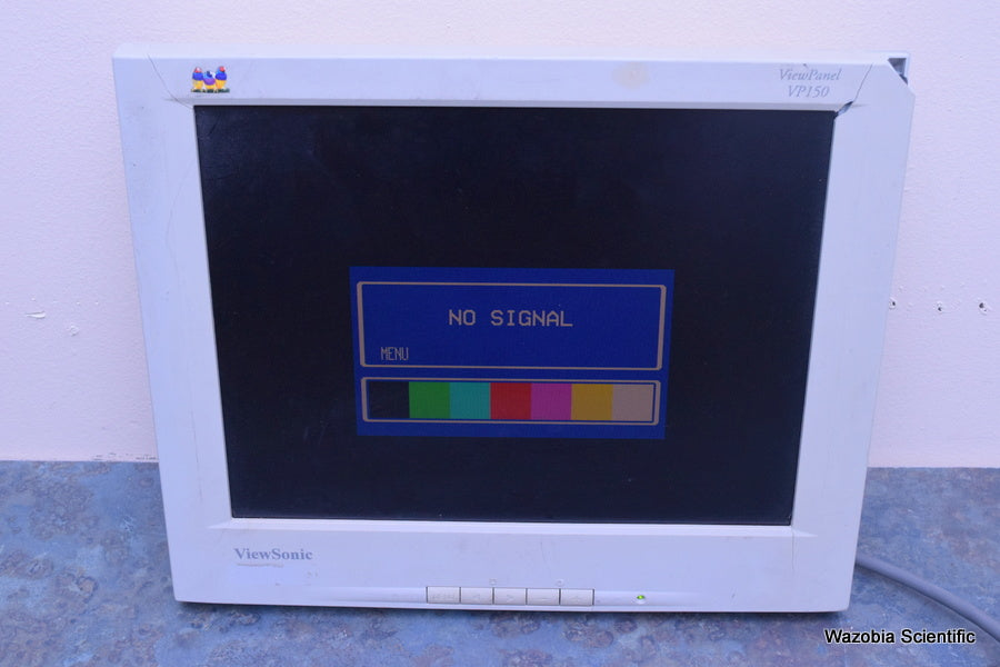 VIEWSONIC VIEWPANEL VP150 MODEL VLCDS21434-1 15"