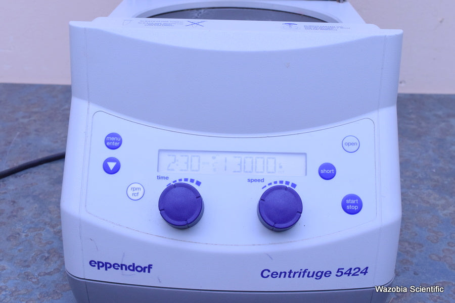 EPPENDORF LABORATORY CENTRIFUGE 5424 NO ROTOR
