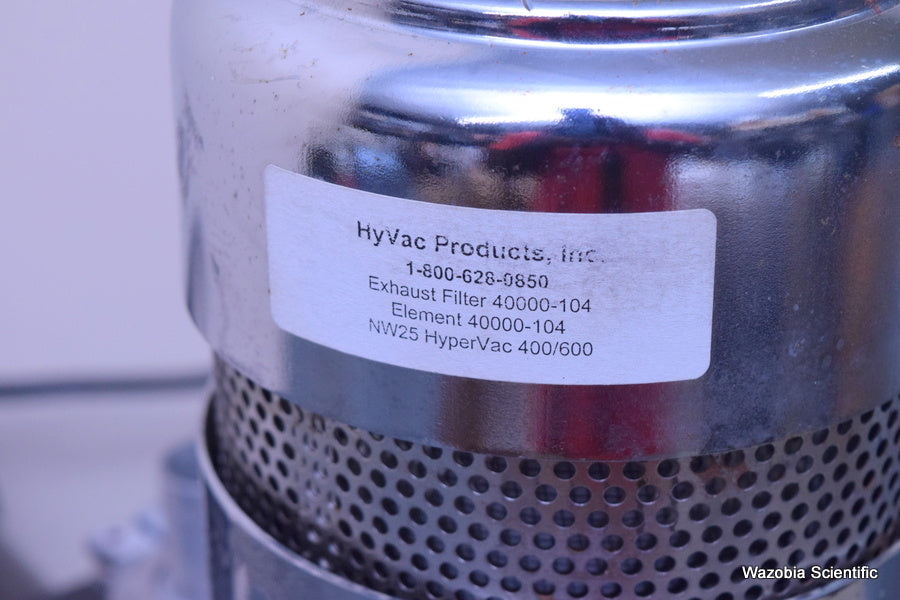 HYVAC PRODUCTS 400 VACUUM PUMP 90711-001 HP 3/4