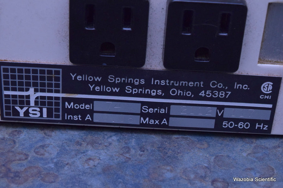 YSI THERMISTEP TEMPERATURE CONTROLLER MODEL 74