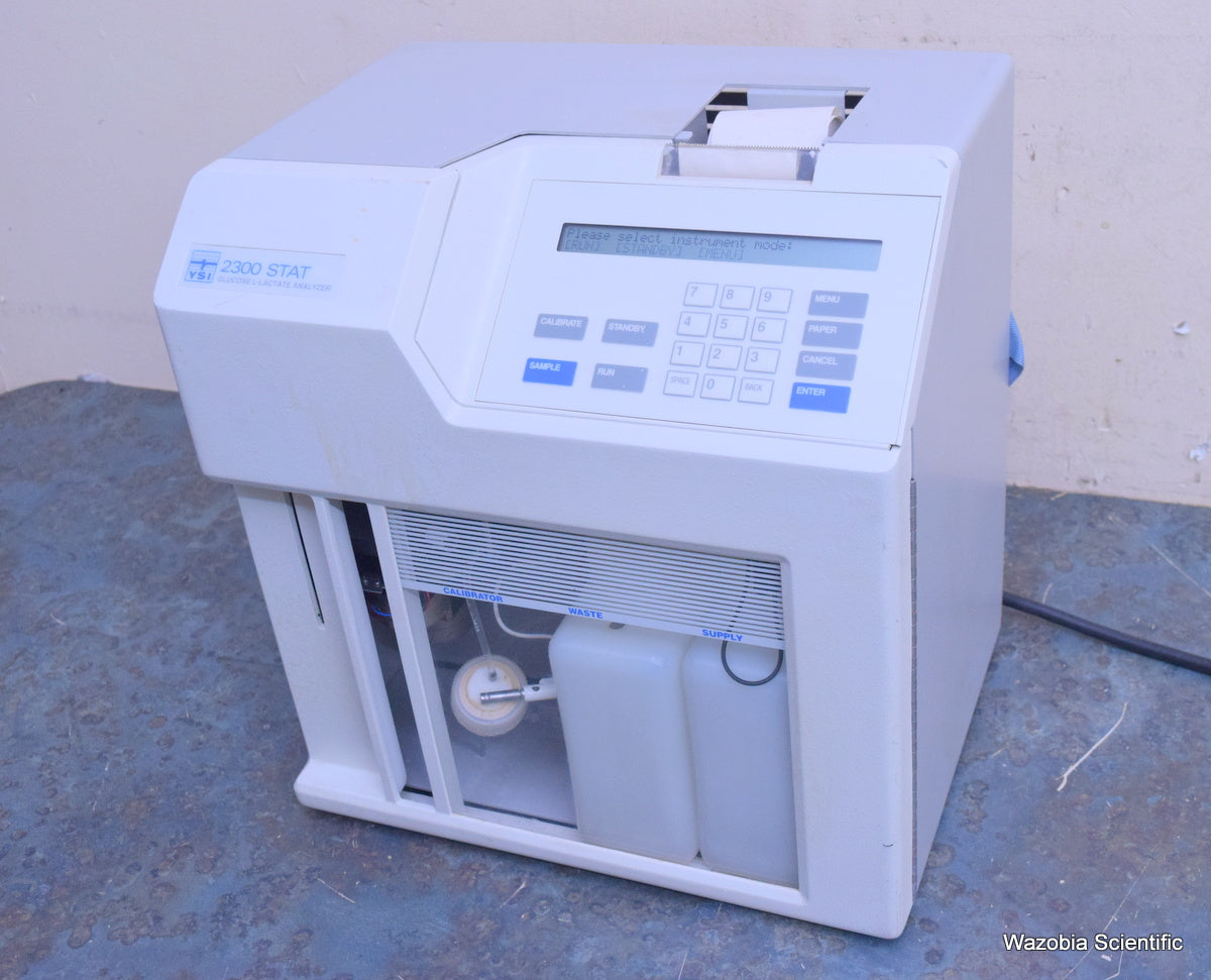 YSI 2300 STAT GLUCOSE L-LACTATE ANALYZER 2300GL YELLOW SPRINGS INSTRUMENT