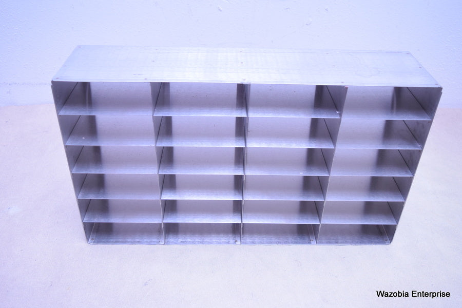 STAINLESS STEEL LABORATORY CRYO STORAGE FREEZER RACK