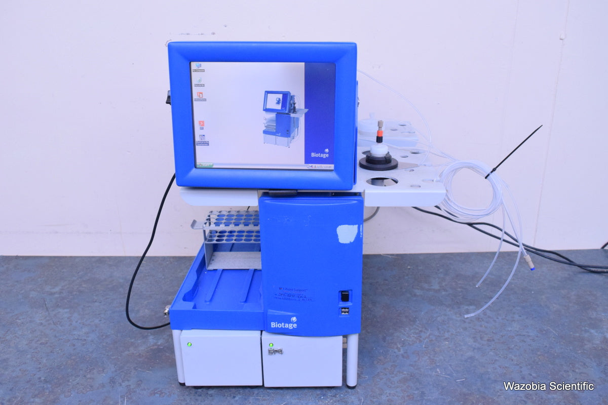BIOTAGE SP4 FLASH CHROMATOGRAHY SYSTEM HPFC LCD 2073 A 73A000000 09474 09491