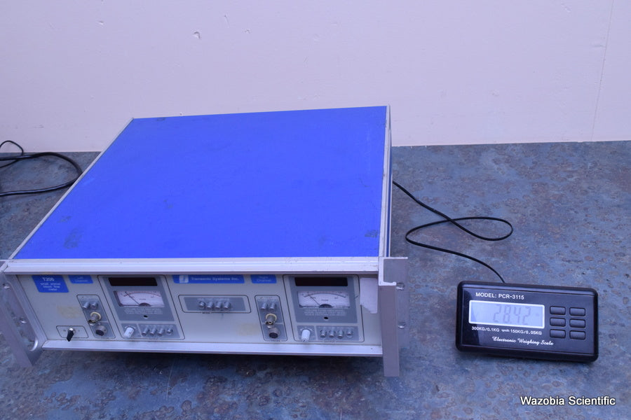 T206 Instrumental Panel TRANSONIC SYSTEMS T206 DUAL CHANNEL SMALL ANIMAL BLOOD FLOW METER ...