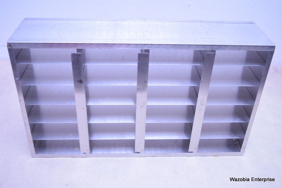 STAINLESS STEEL LABORATORY CRYO STORAGE FREEZER RACK