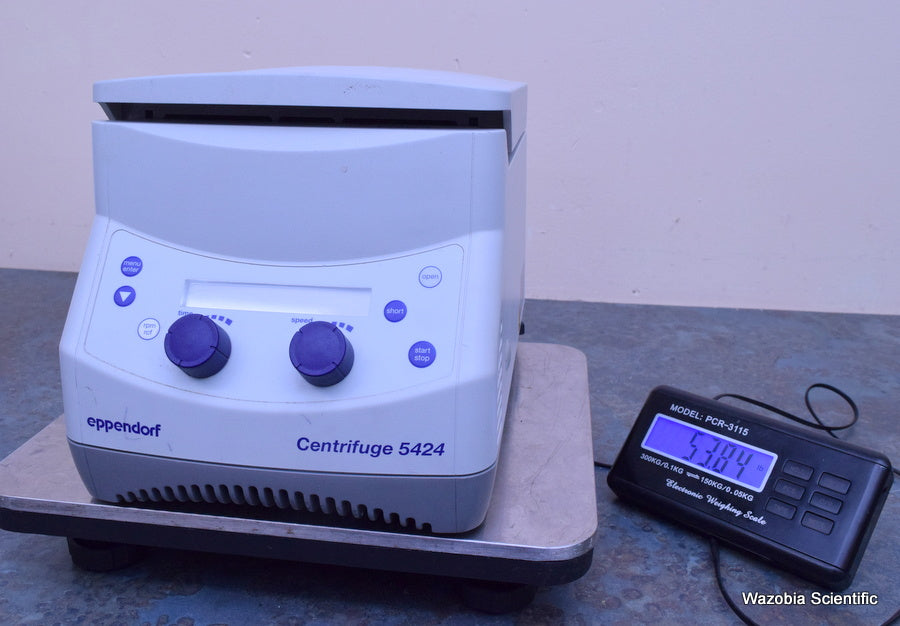 EPPENDORF LABORATORY CENTRIFUGE 5424 NO ROTOR