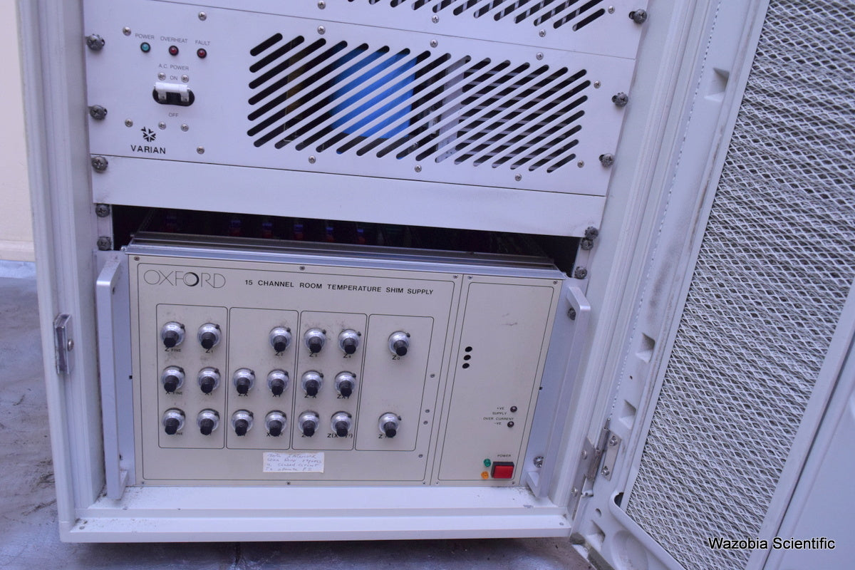 VARIAN HERLEY AMT 3000 3200 0190230300 NMR CONSOLE OXFORD 15 CHANNEL ROOM TEMPER