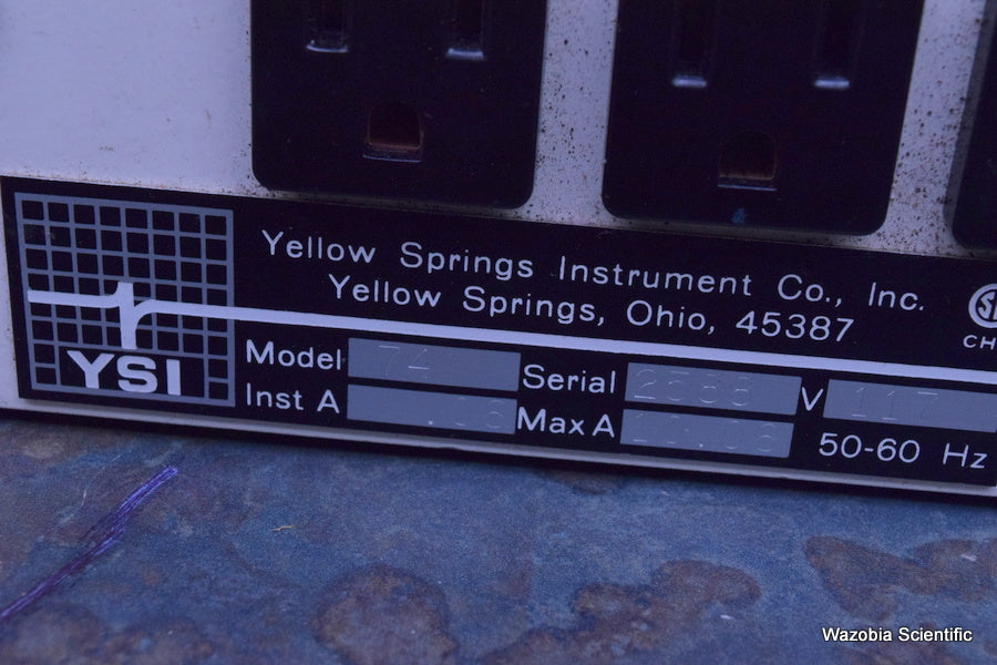 YSI THERMISTEP TEMPERATURE CONTROLLER MODEL 74