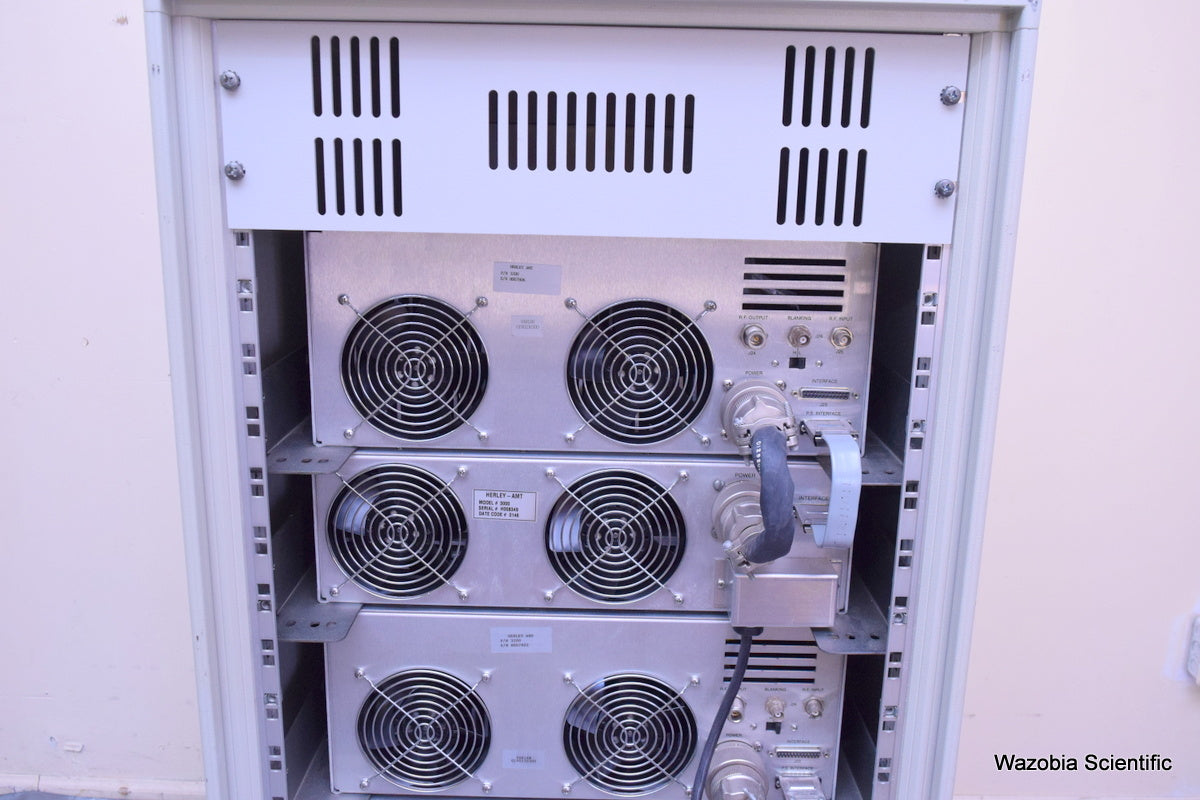 VARIAN HERLEY AMT 3000 3200 0190230300 NMR CONSOLE OXFORD 15 CHANNEL ROOM TEMPER