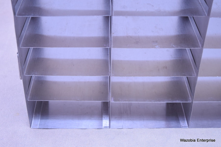 Lab Freezer Storage Racks STAINLESS STEEL LABORATORY CRYO STORAGE FREEZER RACK – Wazobia Enterprise
