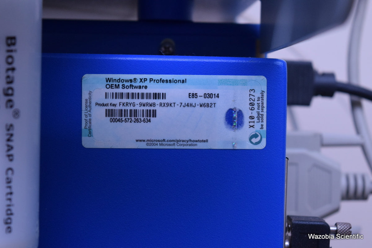 BIOTAGE SP4 FLASH CHROMATOGRAHY SYSTEM HPFC LCD 2073 A 73A000000 09474 09491