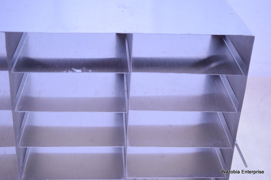 Lab Freezer Storage Racks STAINLESS STEEL LABORATORY CRYO STORAGE FREEZER RACK – Wazobia Enterprise