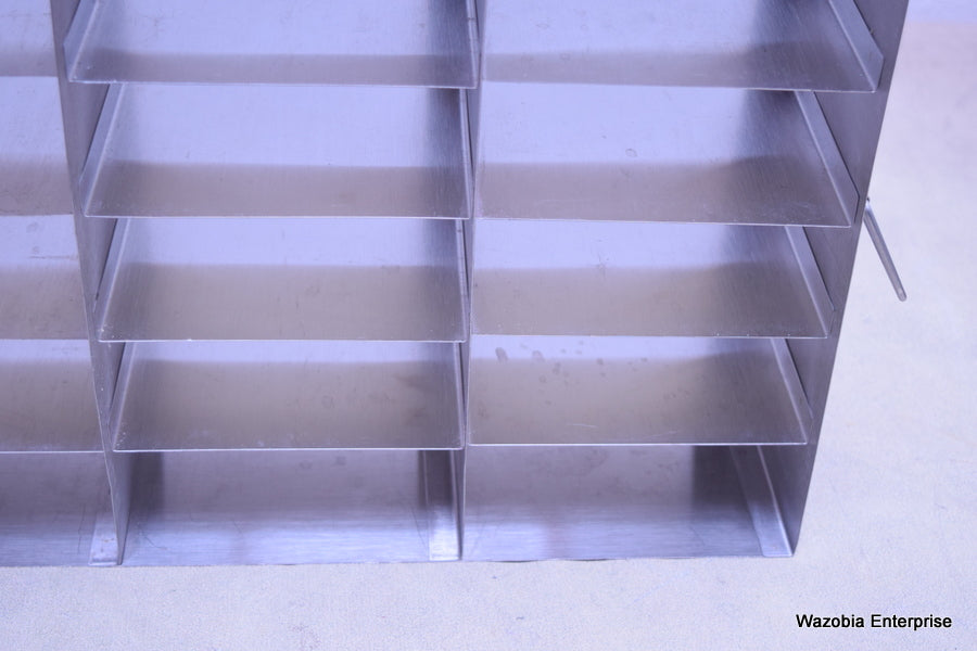 Freezer Wire Racking System For Lab STAINLESS STEEL LABORATORY CRYO STORAGE FREEZER RACK – Wazobia Enterprise