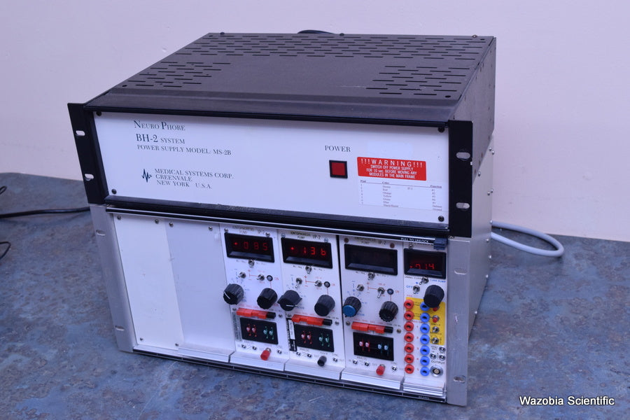 MEDICAL SYSTEMS NEURO PROBE BH-2 MS-2B IONTOPHORESIS PNEUMATIC PRESSURE SYSTEM