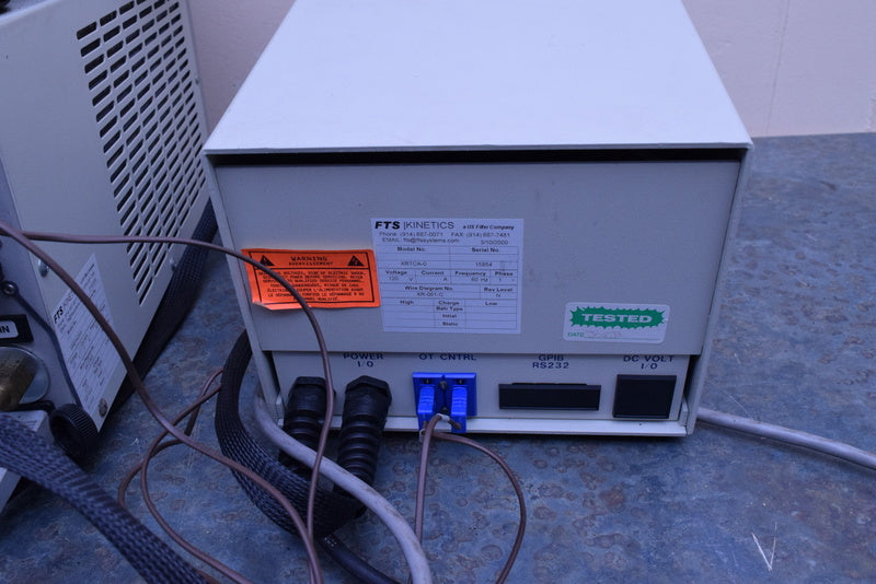 FTS SYSTEMS TC-84 AIR-JET CONTROLLER FOR NMR EPR X-RAY DIFFRACTION XRTCA-O XR401