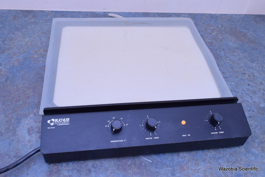 BUCHLER INSTRUMENTS LABORATORY HEATING GEL DRYER B-136914