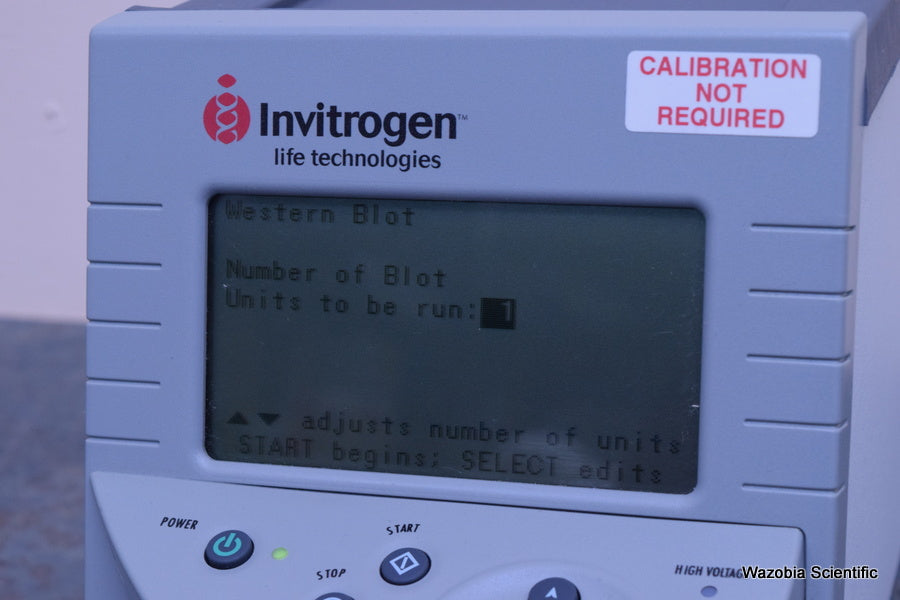 INVITROGEN LIFE TECHNOLOGIES  POWEREASE 500 ELECTROPHORESIS POWER SUPPLY