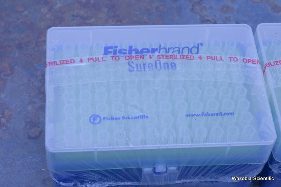 2 FISHER SCIENTIFIC FISEHRBRAND SUREONE FINNTIP 200 EXT STERILE CAT. 9400133