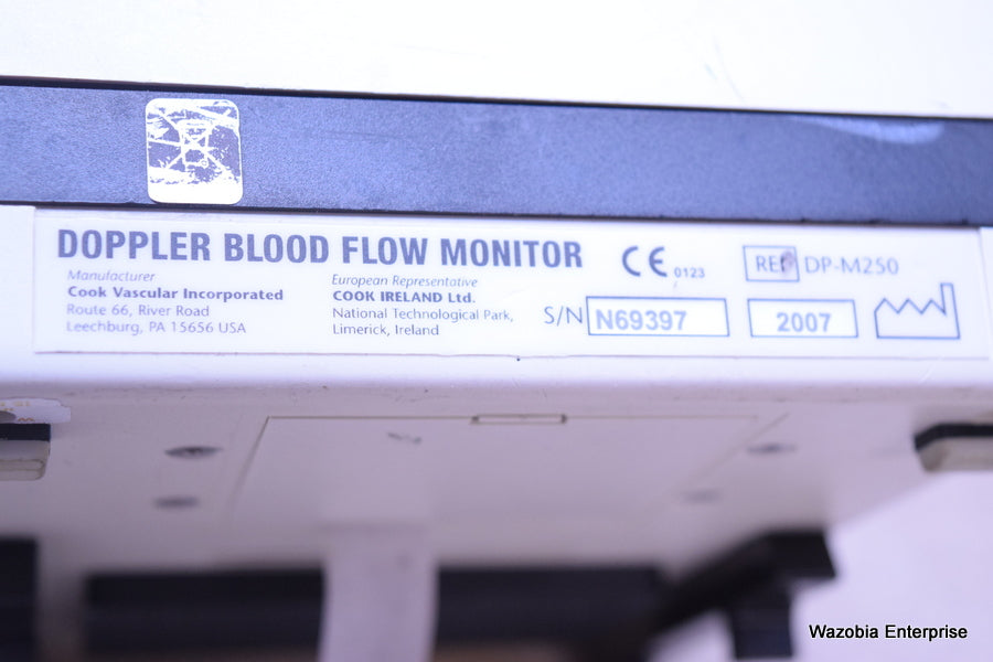 COOK VASCULAR BLOOD FLOW MONITOR DP-M250