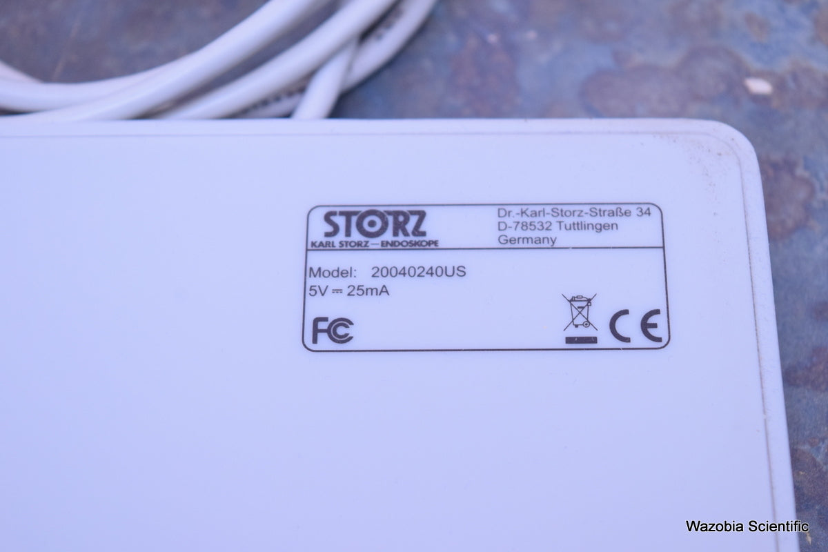 KARL STORZ ENDOSKOPE ENDOSCOPE KEYBOARD 2004024US