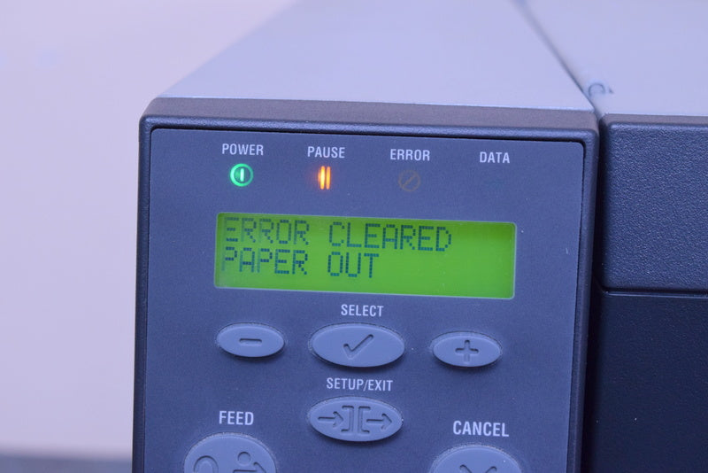 ZEBRA Z4MPLUS THERMAL BARCODE LABEL PRINTER