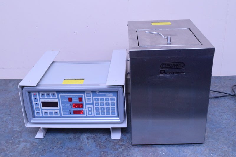 FORMA SCIENTIFIC CRYOMED 1010 MICROCOMPUTER WITH SAMPLE CHAMBER FREEZER MODEL 80