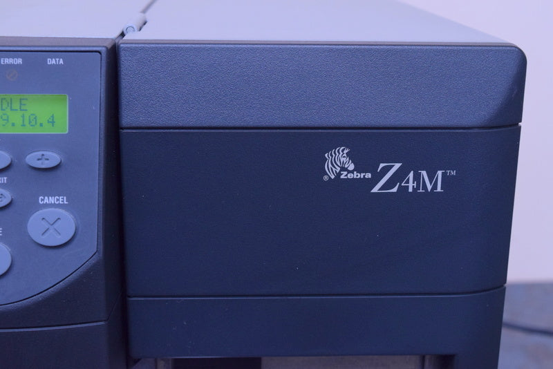 ZEBRA Z4MPLUS THERMAL BARCODE LABEL PRINTER