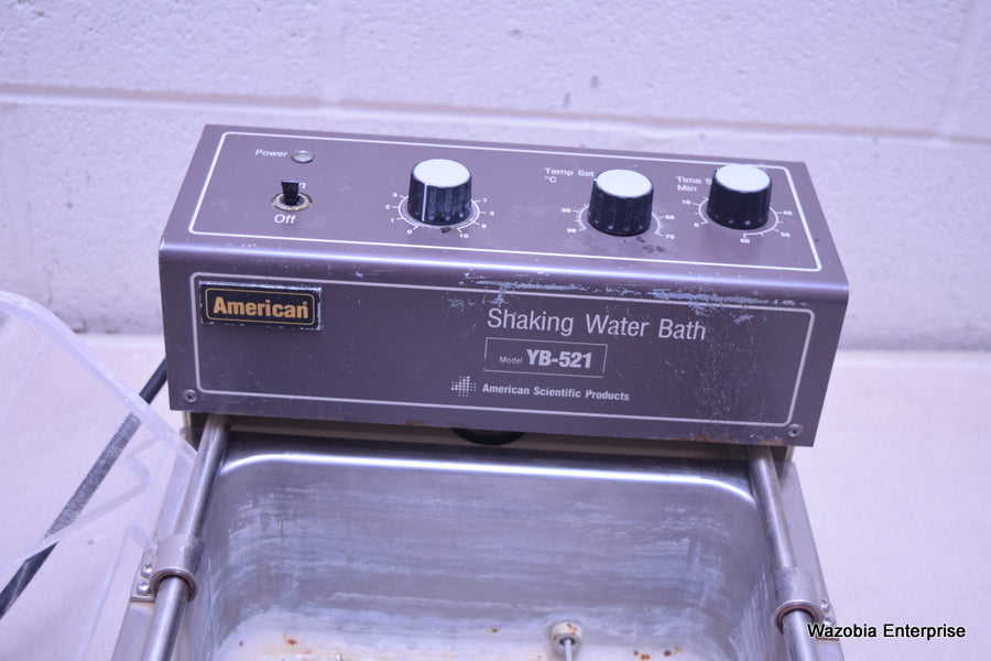 AMERICAN SCIENTIFIC PRODUCTS SHAKING WATER BATH MODEL YB-521