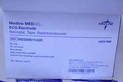 MEDLINE MEDGEL ECG ELECTRODE NEONATAL, TAPE, RADIOTRANSLUCENT.