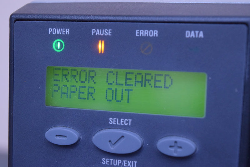 ZEBRA Z4MPLUS THERMAL BARCODE LABEL PRINTER
