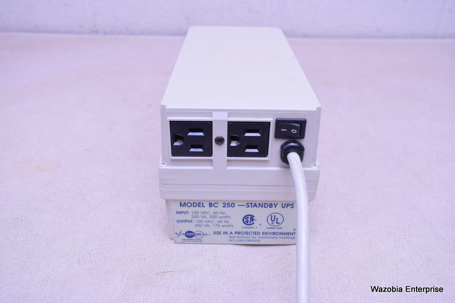 TRIPP LITE MODEL BC 250 STANDBY UPS