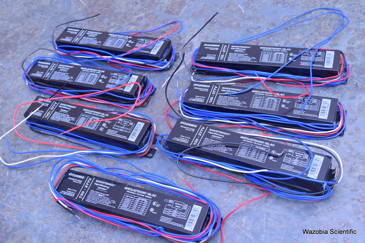 7 SYLVANIA QUICKTRONIC HIGH-EEFICIENCY QUICK60+ QHE3X32T8/UNV ISL-SC BALLAST